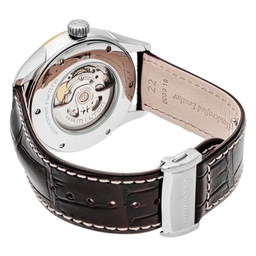 ハミルトン HAMILTON メンズ 時計 JAZZMASTER ジャズマスター VIEWMATIC AUTO 自動巻 シルバー H42725551 爆買の画像