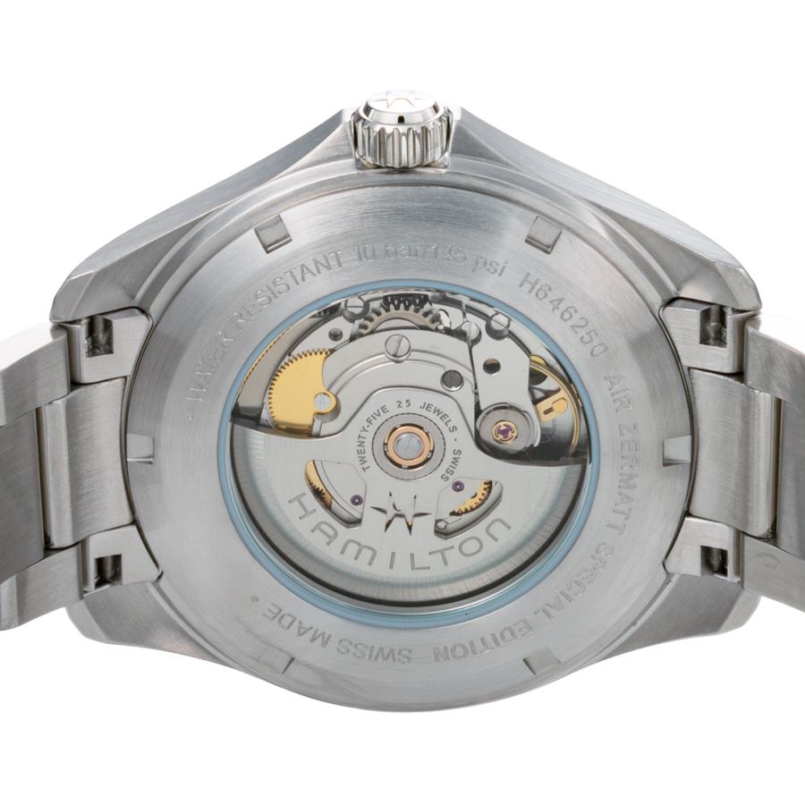 ハミルトン HAMILTON メンズ 時計 KHAKI AVIATION カーキアビエーション 自動巻 ブラック H64625131 爆買の画像