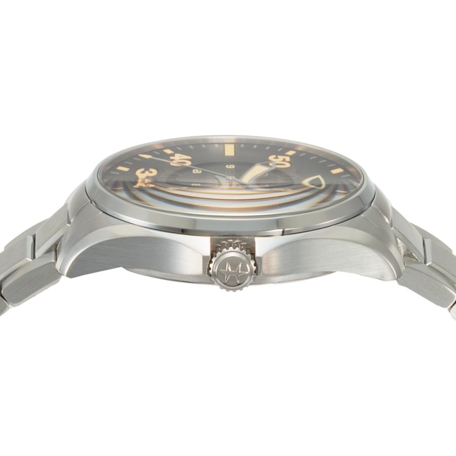 ハミルトン HAMILTON メンズ 時計 KHAKI AVIATION カーキ アビエーション 自動巻 ブラック H64645131 爆買の画像