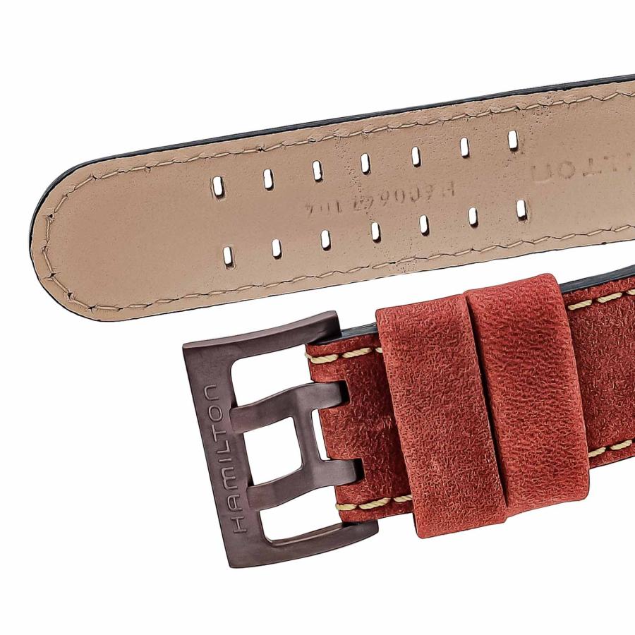 ハミルトン HAMILTON メンズ 時計 KHAKI AVIATION カーキ アビエーション 自動巻 ブラック H64705531 爆買の画像