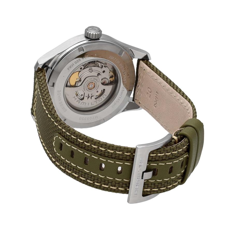 ハミルトン HAMILTON メンズ 時計 KHAKI FIELD カーキフィールドデイデイト 自動巻 グレー H70535081 時計 腕時計  高級腕時計 ブランド