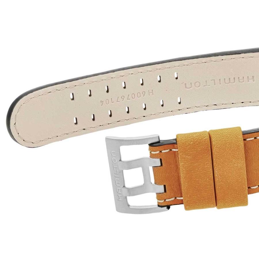 ハミルトン HAMILTON メンズ 時計 KHAKI AVIATION カーキアビエーション 自動巻 ブラック H76722531 爆買の画像