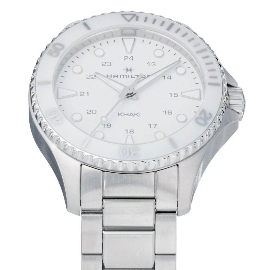 HAMILTON ハミルトン KHAKI NAVY SCUBA QUARTZ クォーツ メンズ ホワイト H82221110 時計 高級 爆買の画像