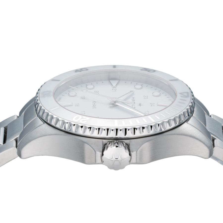 HAMILTON ハミルトン KHAKI NAVY SCUBA QUARTZ クォーツ メンズ ホワイト H82221110 時計 高級 爆買の画像