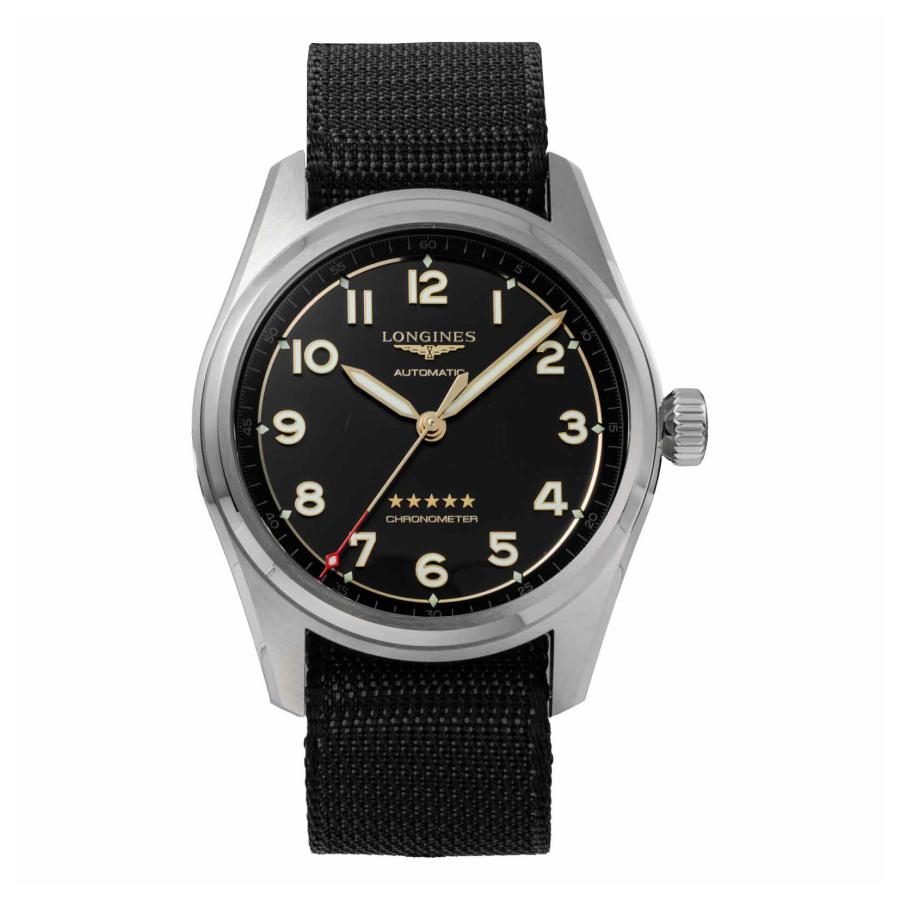 LONGINES ロンジン Spirit 自動巻 メンズ ブラック L3.811.1.53.2 時計