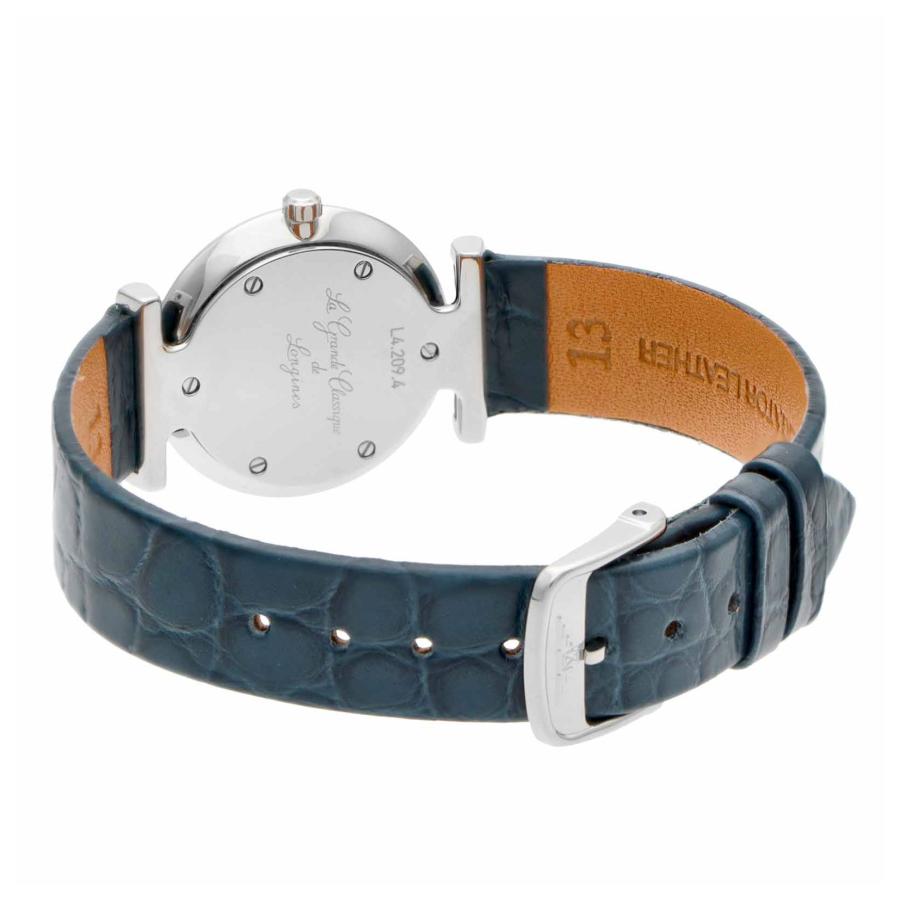 LONGINES ロンジン LA GRANDE CLASSIQUE クォーツ レディース ブルー L4.209.4.97.2 時計 腕時計 高級腕時計 ブランド 爆買の画像