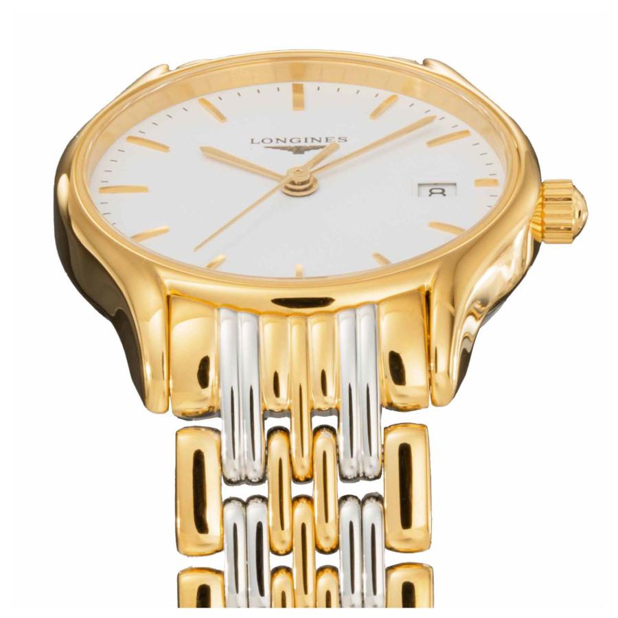 LONGINES ロンジン LYRE クォーツ レディース ホワイト L4.259.2.12.7 時計 腕時計 高級腕時計 ブランド 爆買の画像