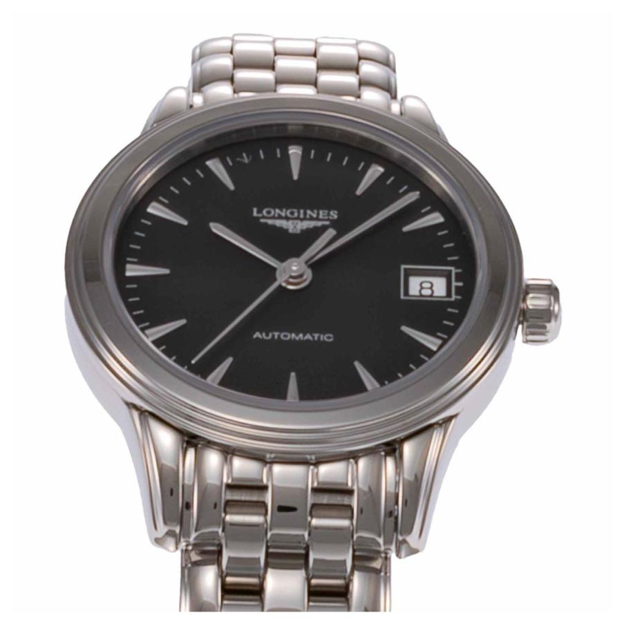 LONGINES ロンジン FLAGSHIP 自動巻 レディース ブラック L4.274.4.52.6 時計 腕時計 高級腕時計 ブランド 爆買の画像