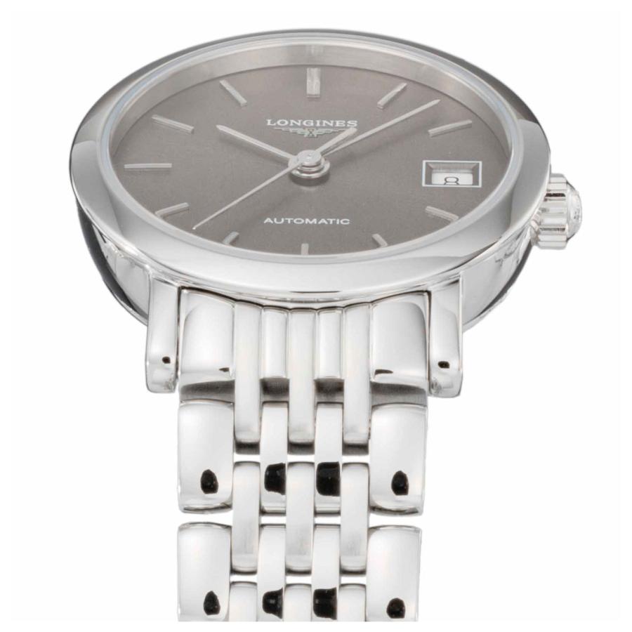 LONGINES ロンジン ELEGANT 自動巻 レディース グレー L4.309.4.72.6 時計 腕時計 高級腕時計 ブランド 爆買の画像