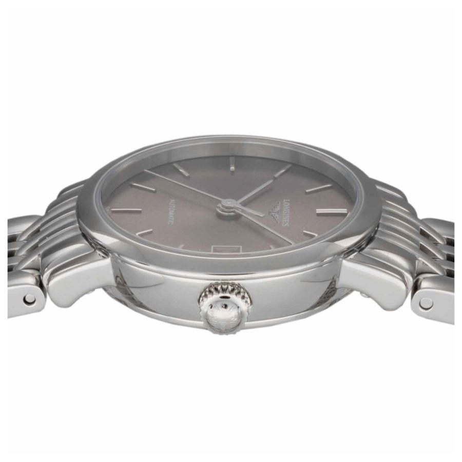 LONGINES ロンジン ELEGANT 自動巻 レディース グレー L4.309.4.72.6 時計 腕時計 高級腕時計 ブランド 爆買の画像