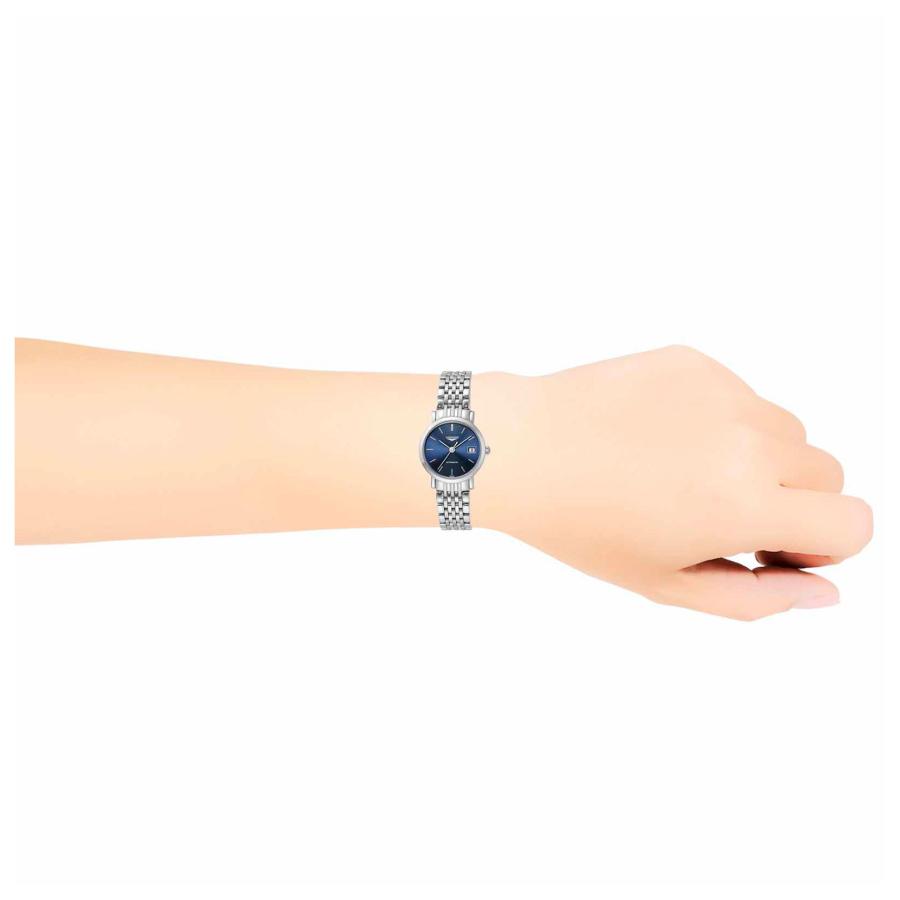 LONGINES ロンジン ELEGANT 自動巻 レディース ブルー L4.309.4.92.6 時計 腕時計 高級腕時計 ブランド 爆買の画像