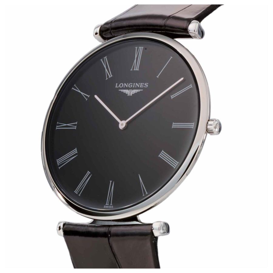 LONGINES ロンジン LA GRANDE CLASSIQUE クォーツ メンズ ブラック L4.766.4.51.2 時計 腕時計 高級腕時計 ブランド 爆買の画像