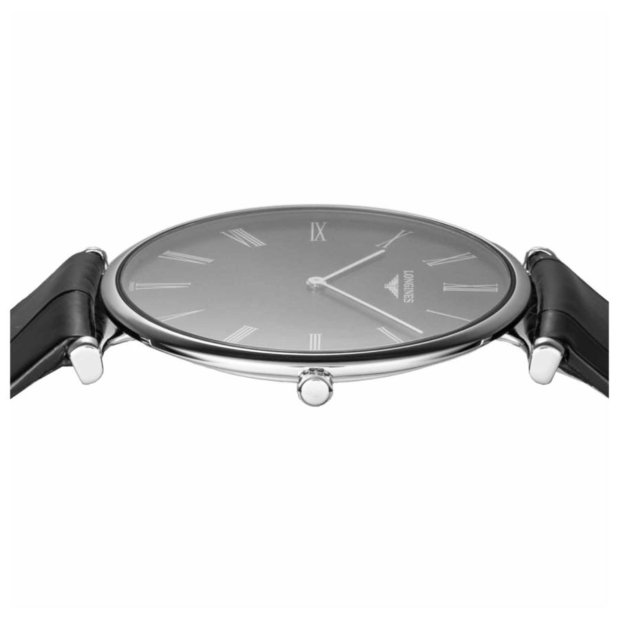 LONGINES ロンジン LA GRANDE CLASSIQUE クォーツ メンズ ブラック L4.766.4.51.2 時計 腕時計 高級腕時計 ブランド 爆買の画像