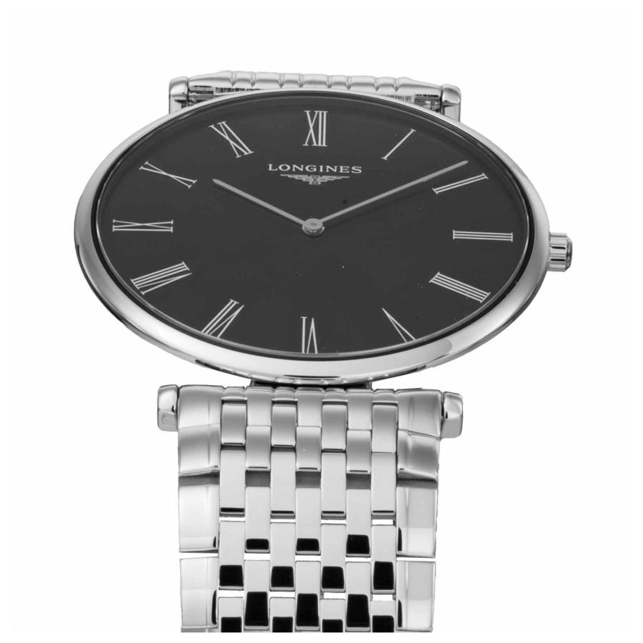 LONGINES ロンジン LA GRANDE CLASSIQUE クォーツ メンズ ブラック L4.766.4.51.6 時計 腕時計 高級腕時計 ブランド 爆買の画像
