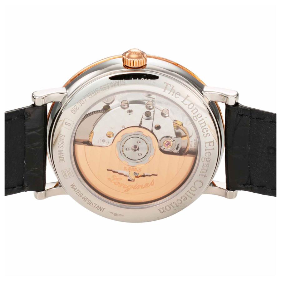 LONGINES ロンジン ELEGANT 自動巻 メンズ シルバー L4.810.5.77.2 