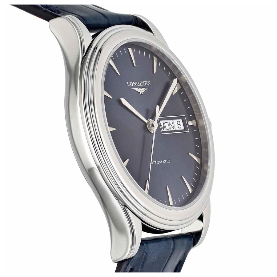 LONGINES ロンジン FLAGSHIP 自動巻 メンズ ブルー L4.899.4.92.2 時計 腕時計 高級腕時計 ブランド 爆買の画像