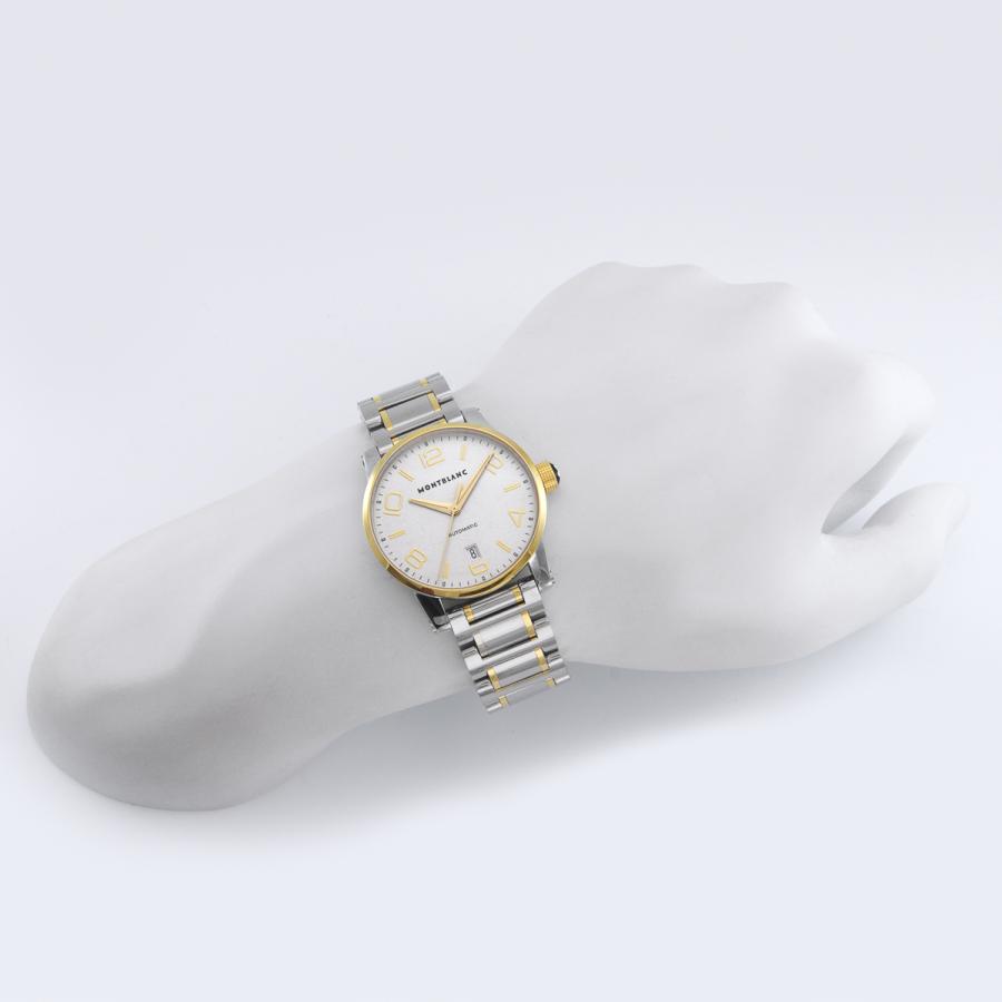 Montblanc モンブラン Time Walker タイムウォーカー メンズ 自動巻 シルバー 106502 時計 腕時計 高級腕時計 ブランド｜u-stream-watch｜04