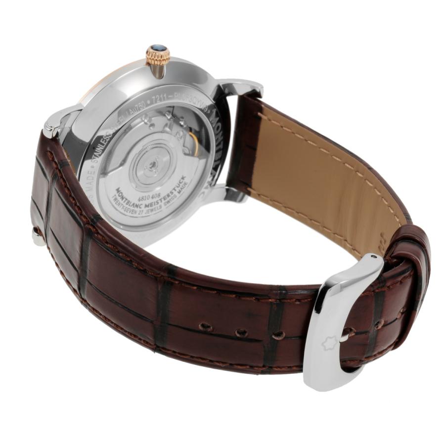 Montblanc モンブラン Star メンズ 自動巻 ホワイト 107309 時計 腕時計 高級腕時計 ブランド｜u-stream-watch｜05