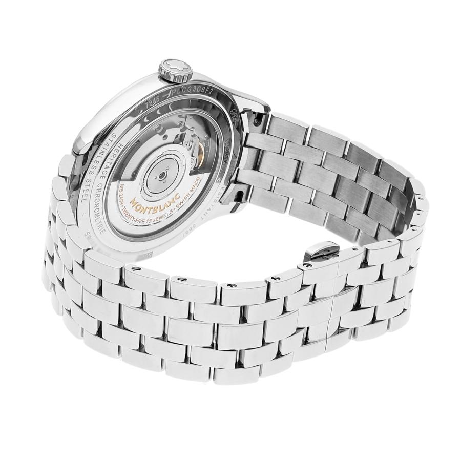【OUTLET】 モンブラン Montblanc メンズ 時計 OTHERS アザー 自動巻 シルバー 112519 【箱無し】 爆買の画像