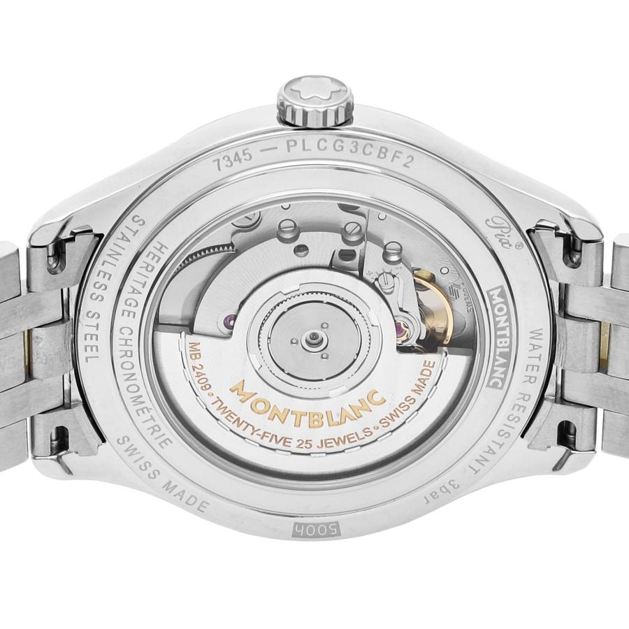 【OUTLET】 モンブラン Montblanc メンズ 時計 OTHERS アザー 自動巻 シルバー 112519 【箱無し】 爆買の画像