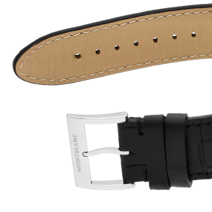 【OUTLET】 モンブラン Montblanc メンズ 時計 TRADITION トラディション 自動巻 シルバー 114336 【箱無し】 爆買の画像