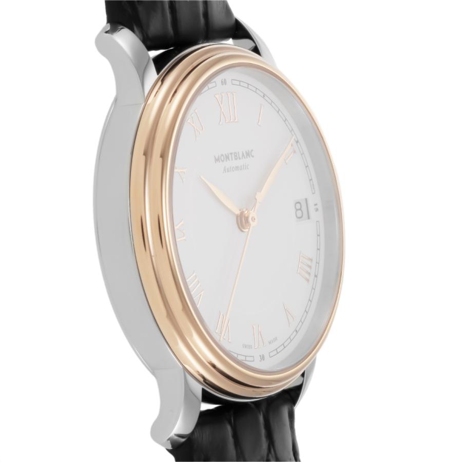 【OUTLET】 モンブラン Montblanc レディース 時計 TRADITION トラディション 自動巻 ホワイト 114368 時計 【箱無し】 爆買の画像