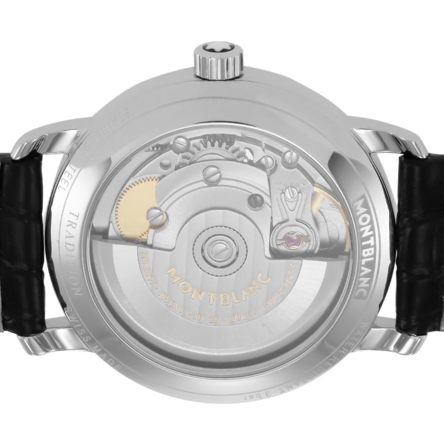 【OUTLET】 モンブラン Montblanc レディース 時計 TRADITION トラディション 自動巻 ホワイト 114368 時計 【箱無し】 爆買の画像