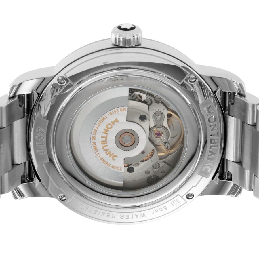 【OUTLET】 モンブラン Montblanc メンズ 時計 4810 自動巻 シルバー 114854 時計 高級 【箱無し】 爆買の画像