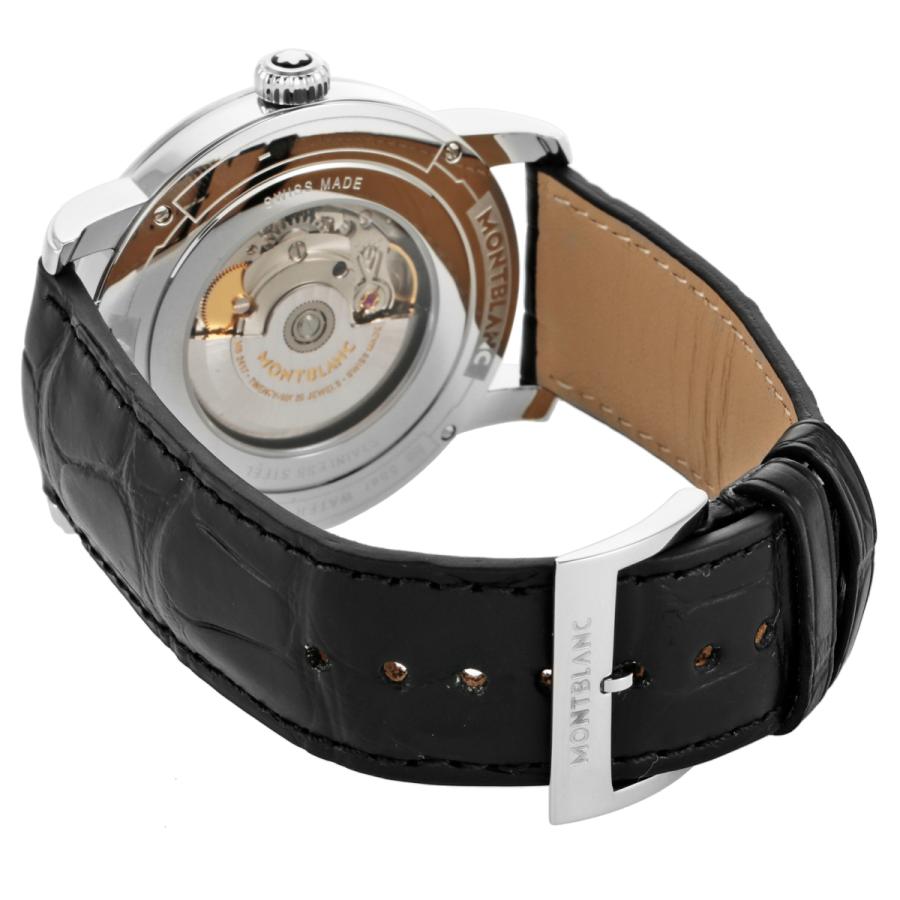 【OUTLET】 モンブラン Montblanc メンズ 時計 4810 自動巻 ブラック 115122 時計 高級 【箱無し】 爆買の画像