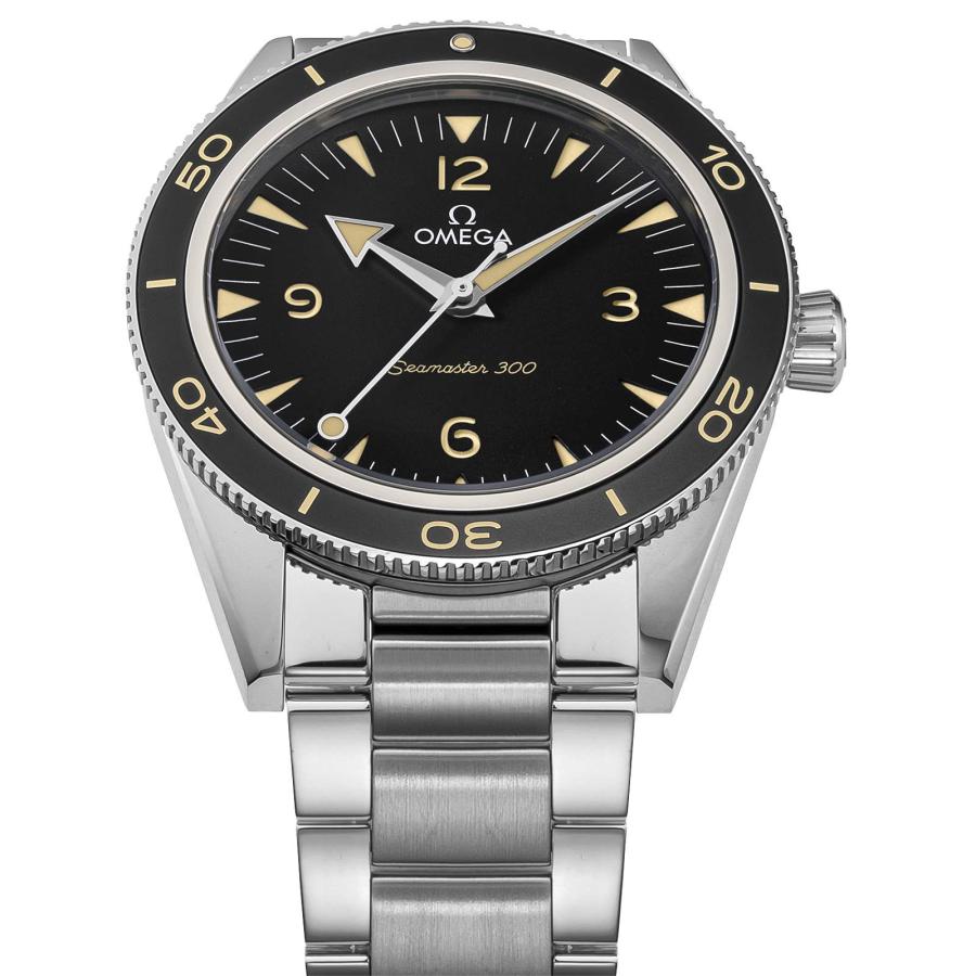 【当店限定】 オメガ OMEGA メンズ 時計 SEAMASTER 300m シーマスター コーアクシャル自動巻 ブラック 234.30.41.21.01.001 時計 腕時計｜u-stream-watch｜05