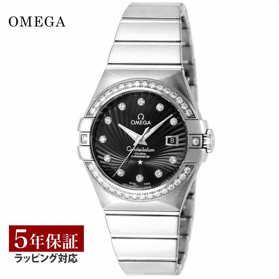 購入希望者がいましたら値下げ可能　オメガ OMEGA コンステレーション コーアクシャル 自動巻 レディース 腕時計 123.55.31.20.51.001 ブラック ブラック Constellation（OMEGA） ＼超P祭 point最大17倍／ 【当店限定】 オメガ