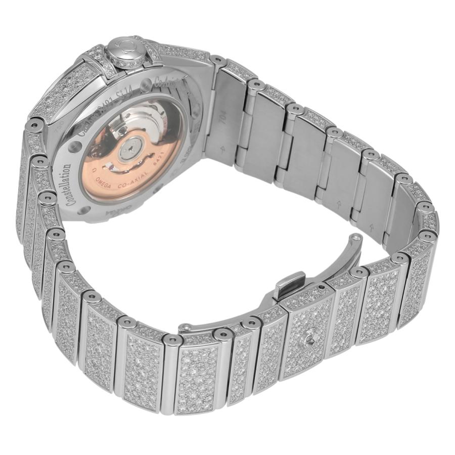 【OUTLET】 オメガ OMEGA レディース 時計 CONSTELLATION コンステレーション 自動巻 ホワイト 123.55.31.20.55.007 腕時計   【展示品】｜u-stream-watch｜04