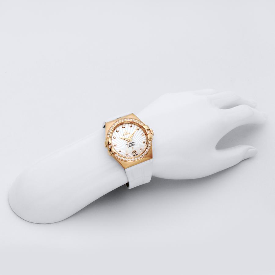 OMEGA 自動巻き 腕時計 レディース O-7352| オメガ レディース デビル ラウンド オートマチック
