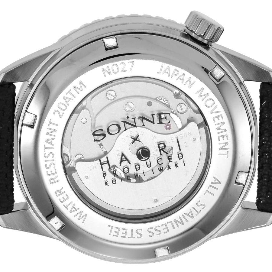 SONNE（ゾンネ） メンズ N027 自動巻 ブルー N027SS-BU 時計 高級 