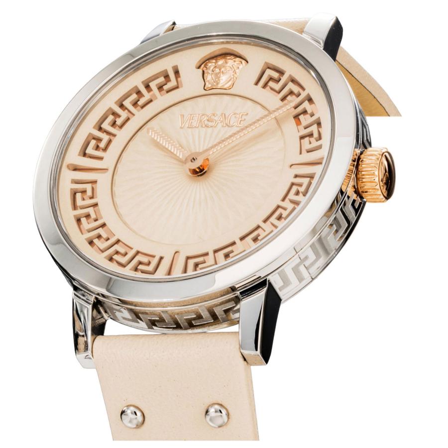 VERSACE ヴェルサーチェ GRECA FORTUNA クォーツ レディース ピンク VE0A00125 時計 腕時計 高級 爆買の画像