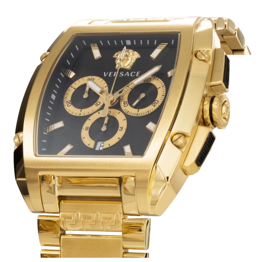 VERSACE ヴェルサーチェ DOMINUS クォーツ メンズ ブラック VE6H00523 腕時計 高級 爆買の画像