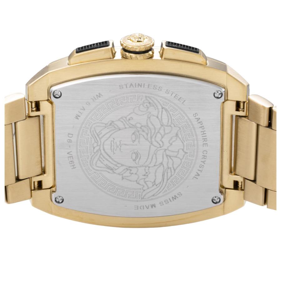 VERSACE ヴェルサーチェ DOMINUS クォーツ メンズ ブラック VE6H00523 腕時計 高級 爆買の画像