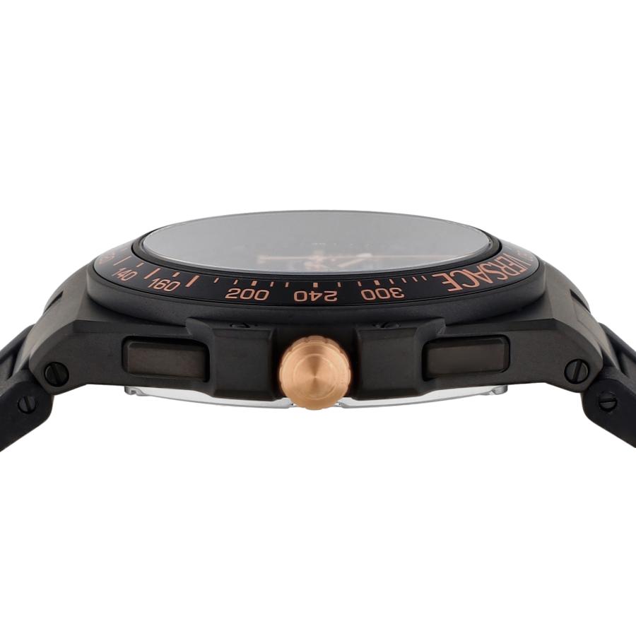 VERSACE ヴェルサーチェ GRECA EXTREME CHRONO クォーツ メンズ ブラック VE7H00323 時計 高級 爆買の画像