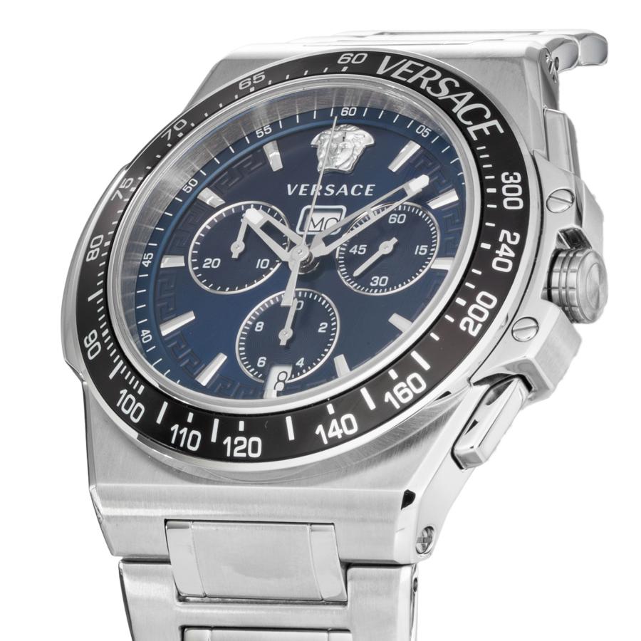 VERSACE ヴェルサーチェ Greca Extreme CHRONO クォーツ メンズ ブルー VE7H00423 時計 高級 爆買の画像
