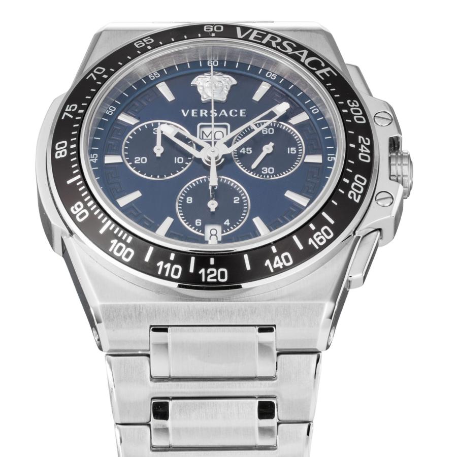 VERSACE ヴェルサーチェ Greca Extreme CHRONO クォーツ メンズ ブルー VE7H00423 時計 高級 爆買の画像