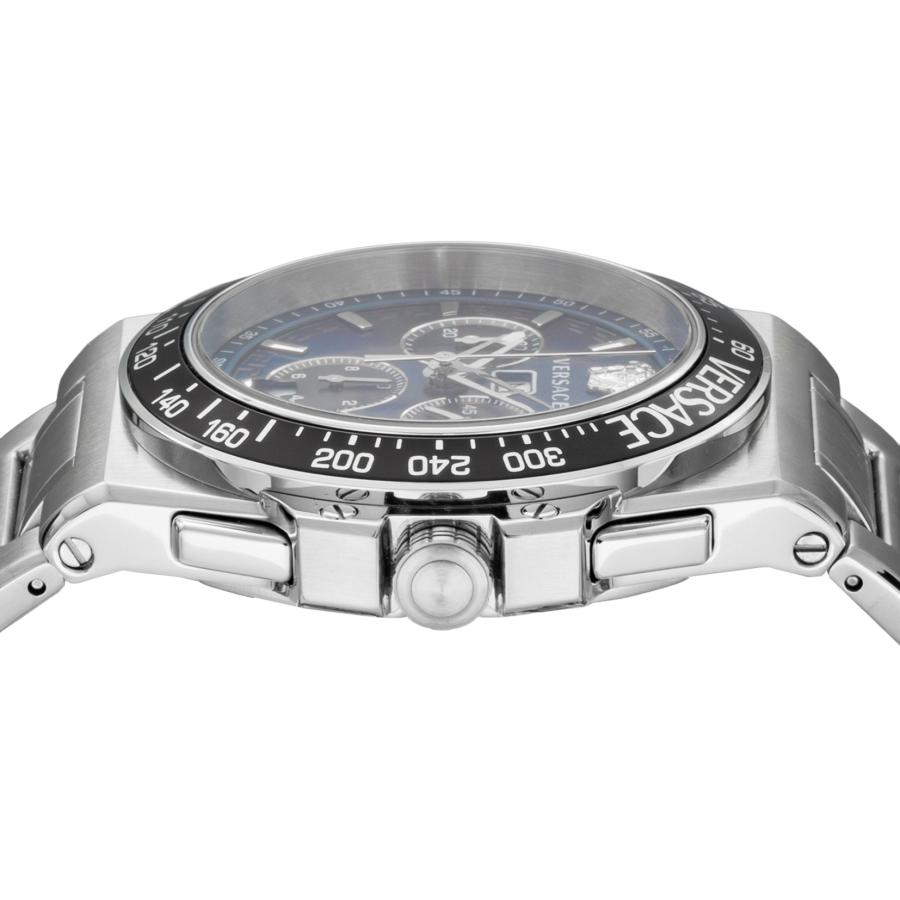 VERSACE ヴェルサーチェ Greca Extreme CHRONO クォーツ メンズ ブルー VE7H00423 時計 高級 爆買の画像