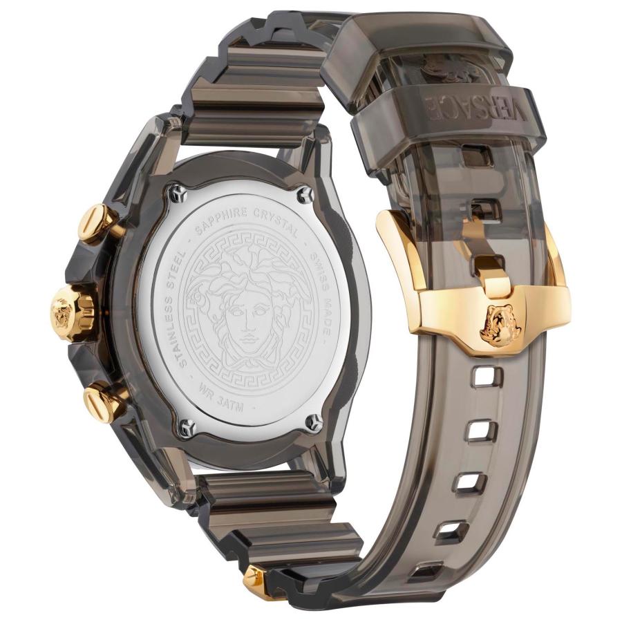 VERSACE ヴェルサーチェ ICON ACTIVE クォーツ メンズ ゴールド VE8P01025 腕時計 高級 爆買の画像