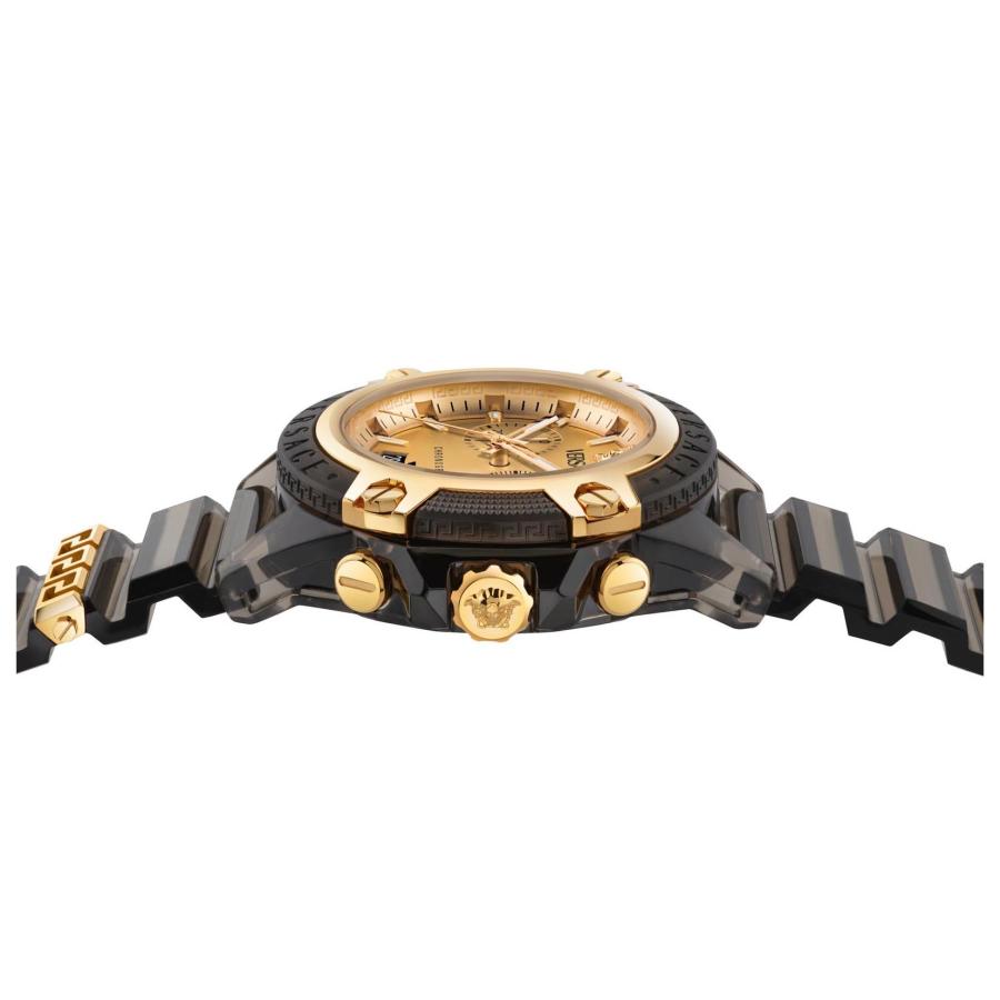 VERSACE ヴェルサーチェ ICON ACTIVE クォーツ メンズ ゴールド VE8P01025 腕時計 高級 爆買の画像