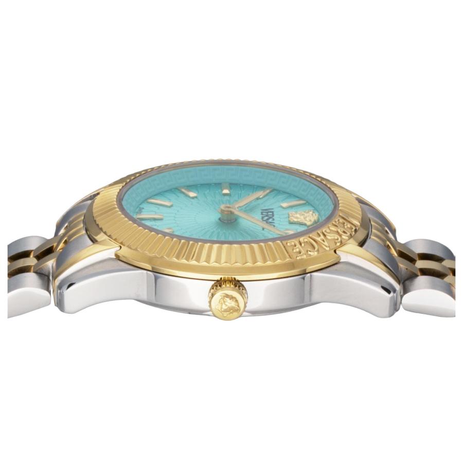 VERSACE ヴェルサーチェ GRECA TIME LADY クォーツ レディース ライトブルー VE9CA1025 腕時計 高級 爆買の画像