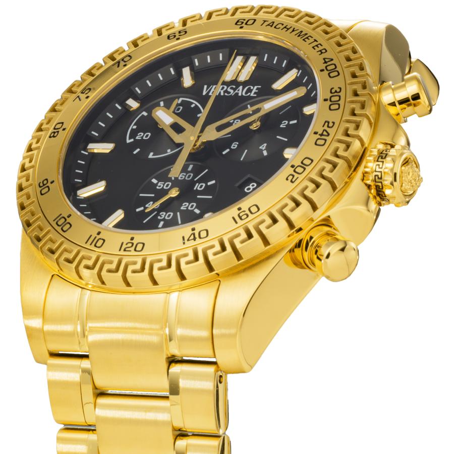 VERSACE（ヴェルサーチェ） HELLENYIUM クォーツ メンズ イエロー