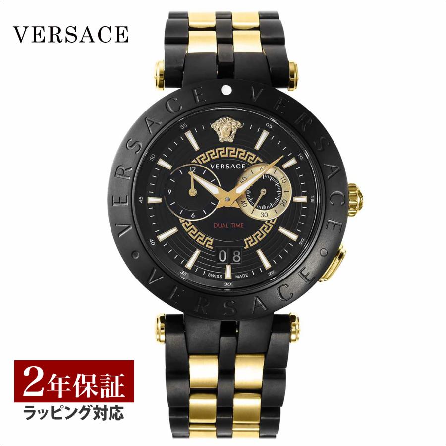 VERSACE/ヴェルサーチェ V-RACE DUALTIME 腕時計VS-VEBV00619