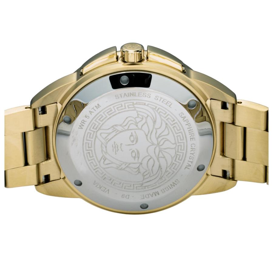 VERSACE ヴェルサーチェ V-SPORT クォーツ メンズ ブラック VEKIA0725 腕時計 高級 爆買の画像