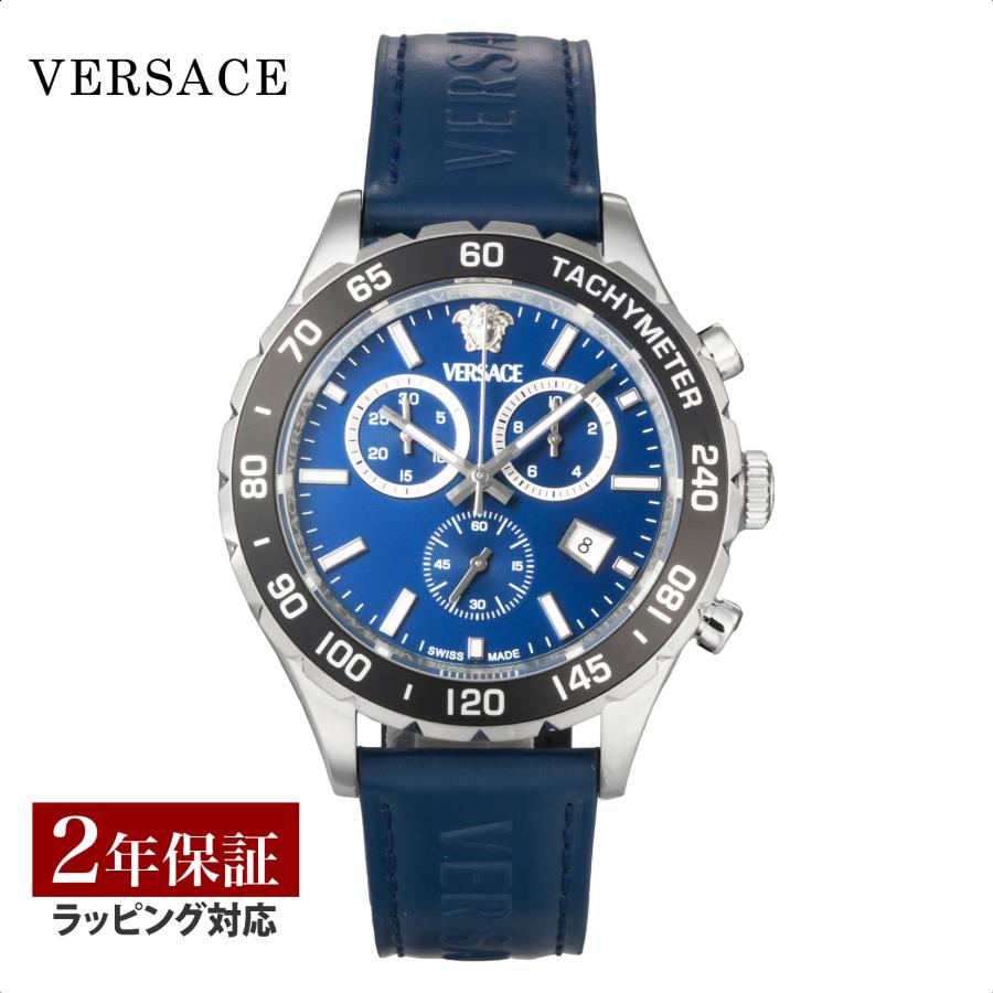 VERSACE（ヴェルサーチェ） HELLENYIUM クォーツ メンズ ブルー 