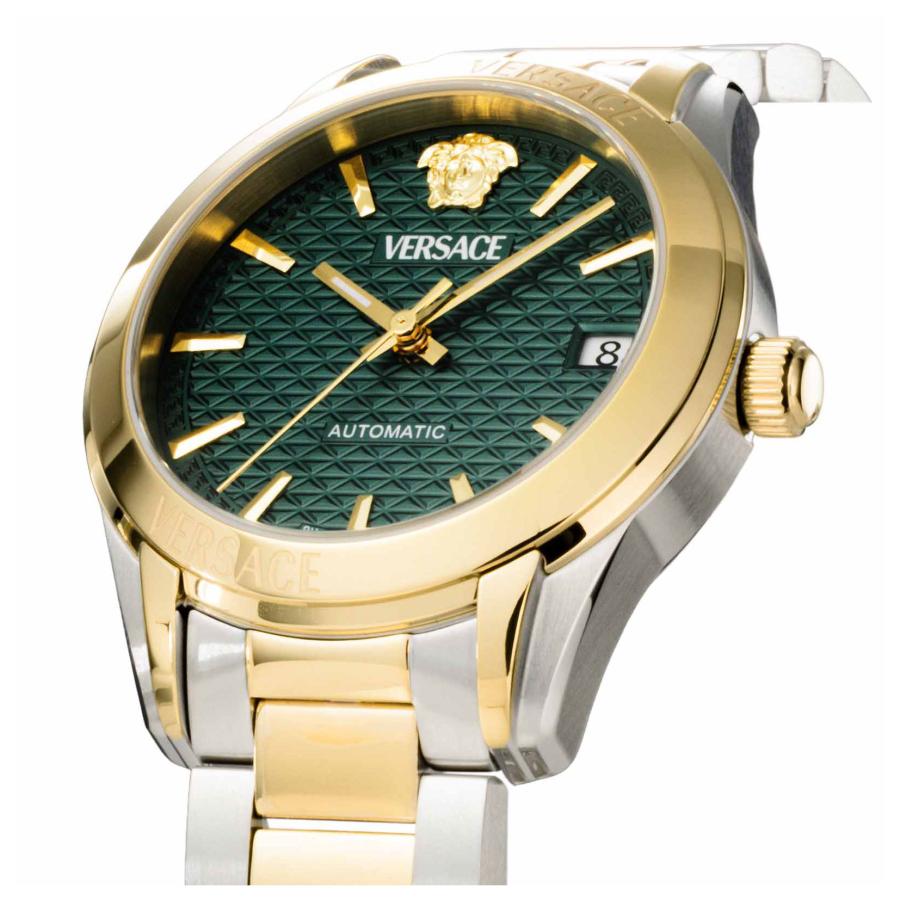 VERSACE ヴェルサーチェ GRECA CLASSIC 自動巻 レディース グリーン VESCA0524 時計 腕時計 高級腕時計 ブランドの画像