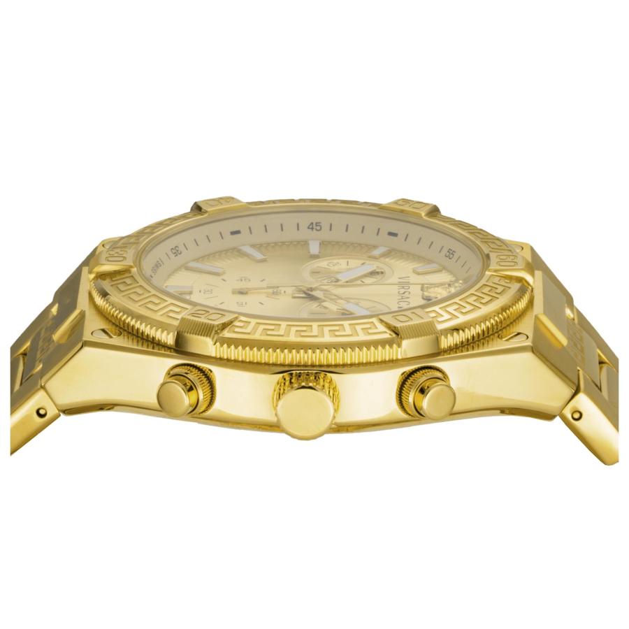VERSACE（ヴェルサーチェ） SPORTY GRECA クォーツ メンズ ゴールド